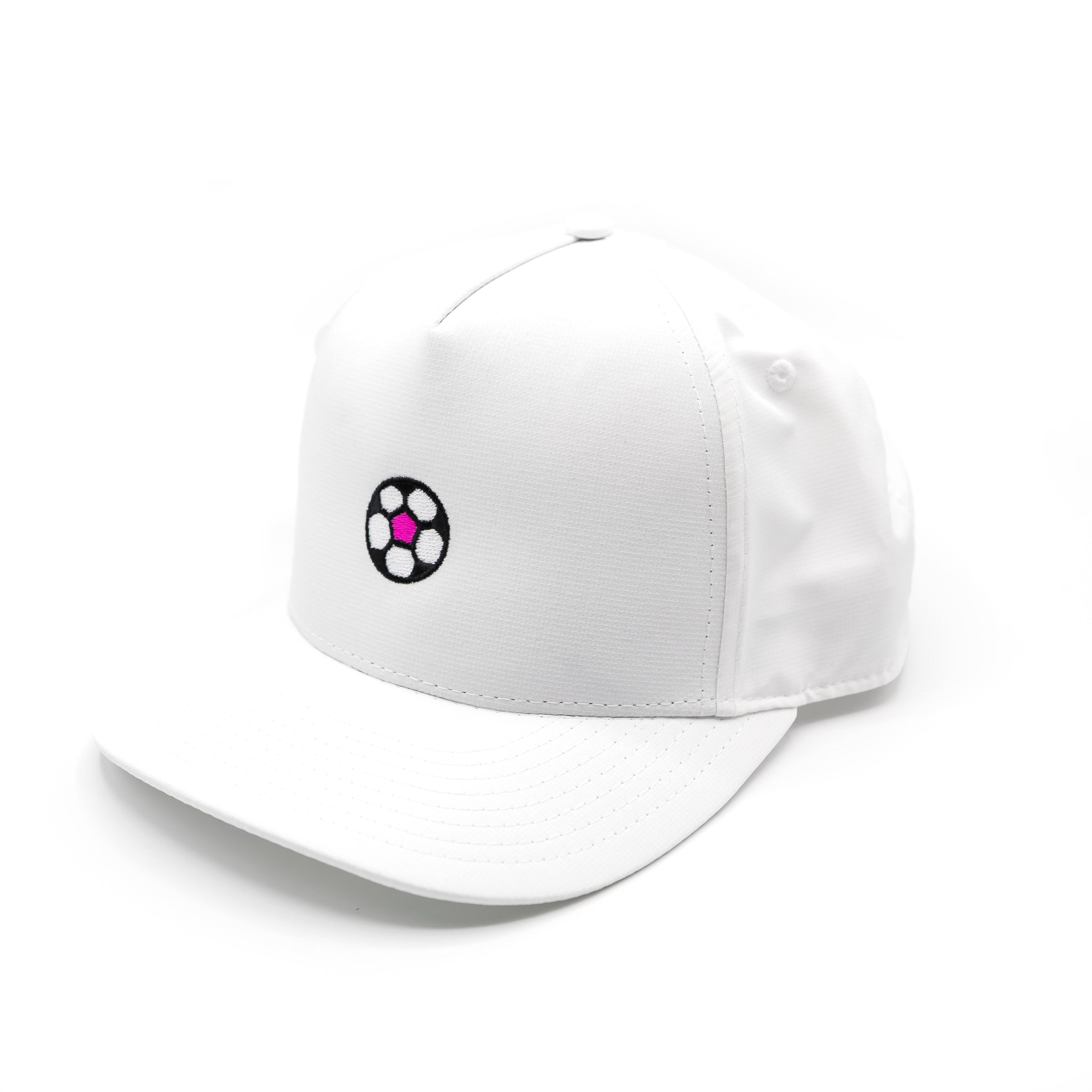 white sphere hat