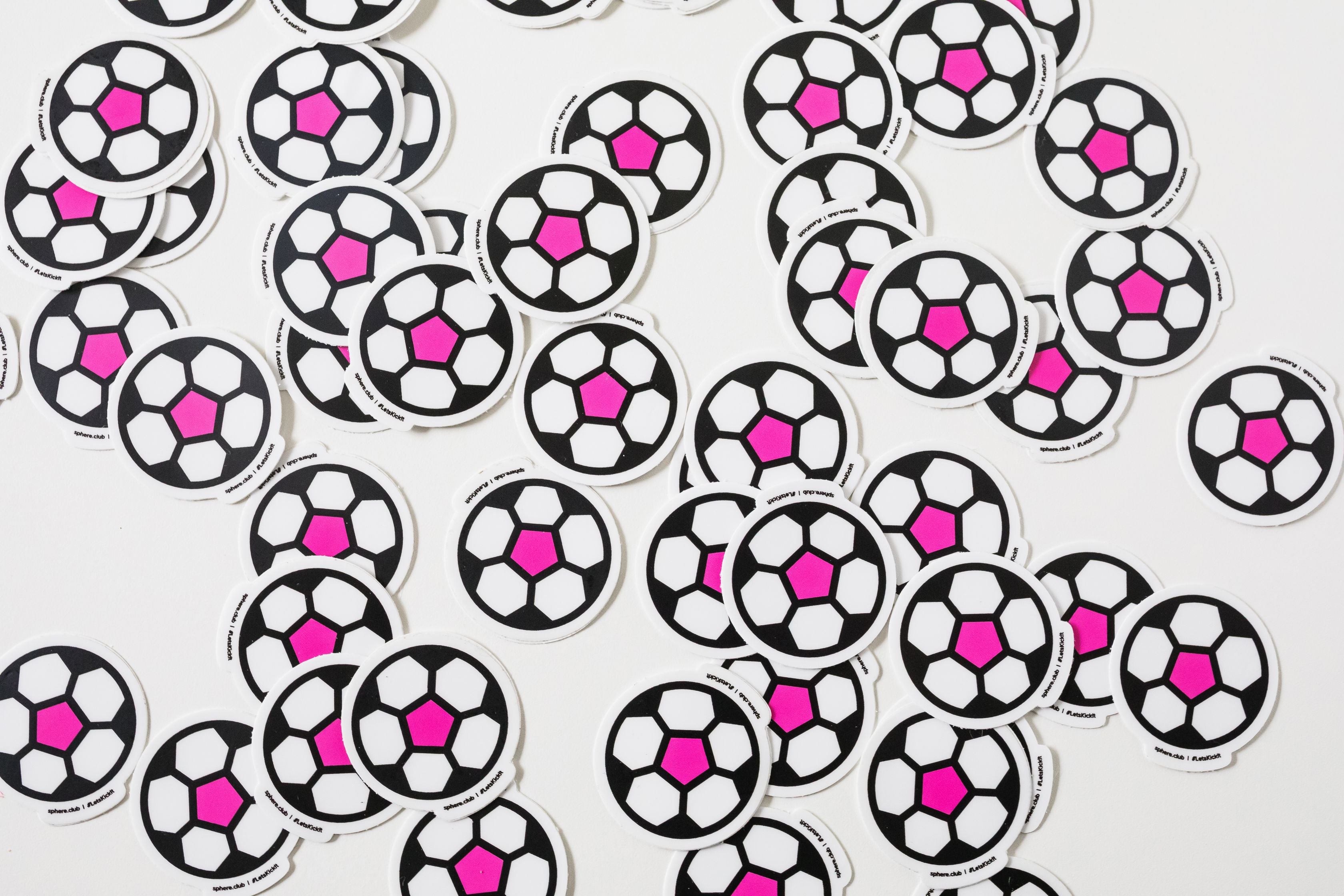 mini ball stickers - 50 pack