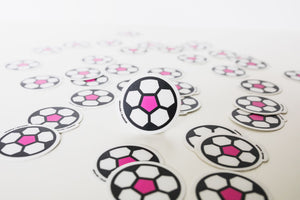 mini ball stickers - 50 pack