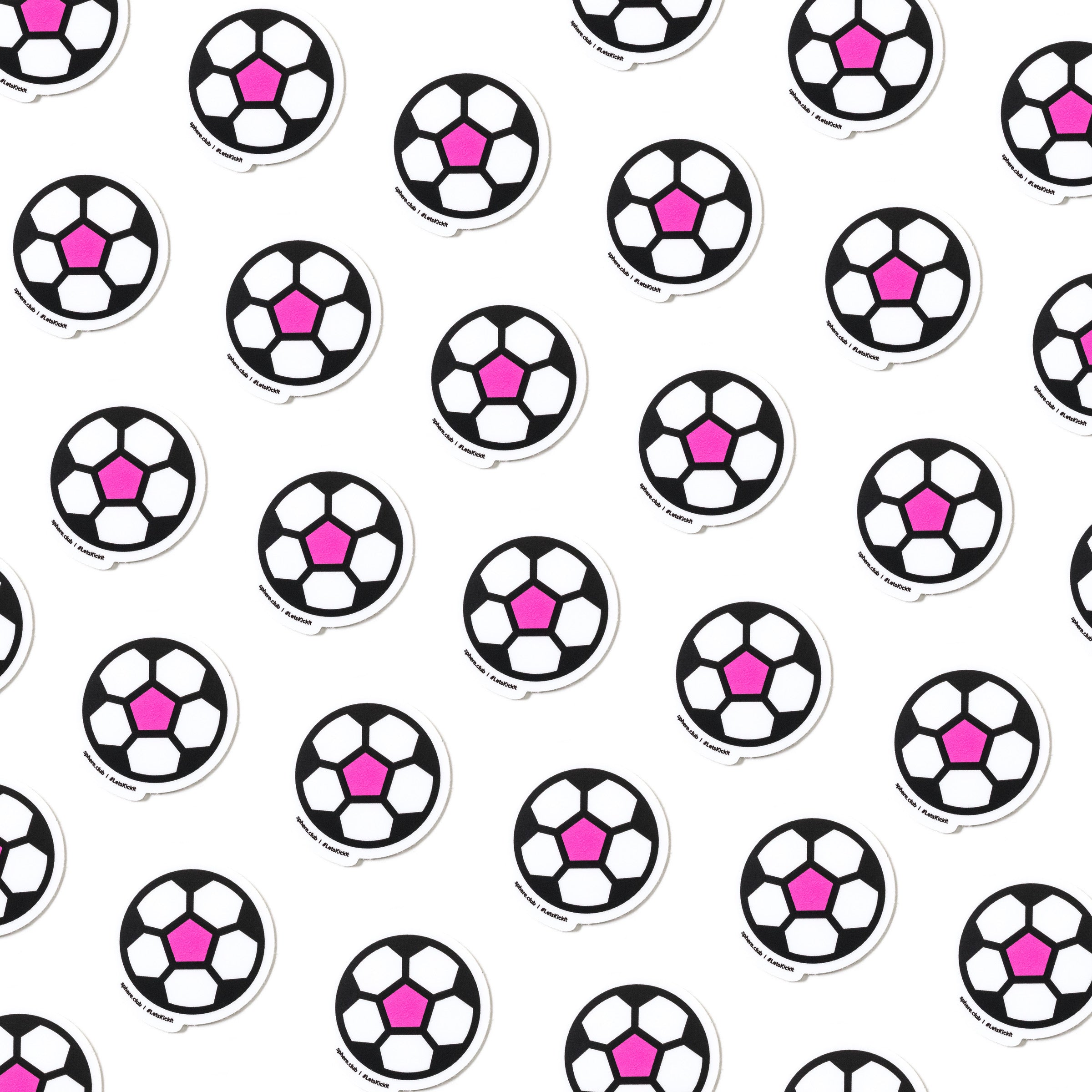 mini ball stickers - 50 pack